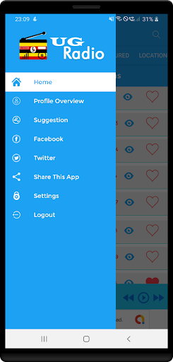 Radio UG – Uganda Live Radios Screen 2