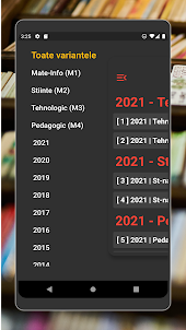 Subiecte Matematica 2009-2021