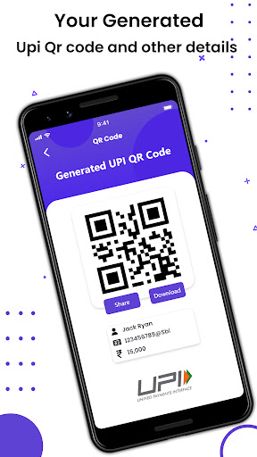 UPI QR Maker - QR Code Scanner Screenshot