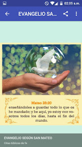 Imágen 3 Santo Evangelio citas bíblicas android