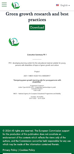 Green Growth Tools Screen 3