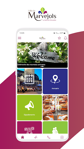 Android application Marvejols screenshort