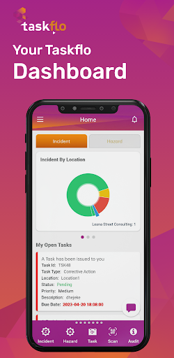 Android application Taskflo screenshort
