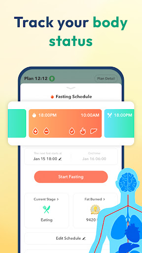 Screenshot of Litely: Fasting Plan & Tracker