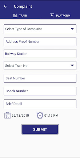 Android application Surakshit Safar-Public Use screenshort
