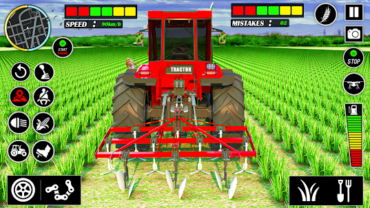 Tractor Farming Simulator Game