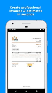 Mobilebiz Pro: Invoice Maker Captura de tela