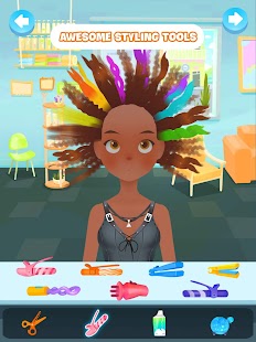 Frisuren & Make-up spiele Screenshot
