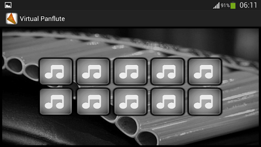 Virtual Panflute Screen 2