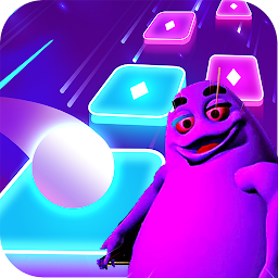 Grimace Shake Hop Tiles 2
