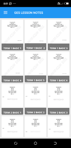 Android application TEACHER COMPANION screenshort