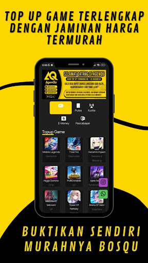 AgenQu: Pulsa & Top Up Game Screenshot