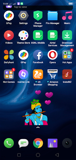 Lord Krishna Widget Screen 2