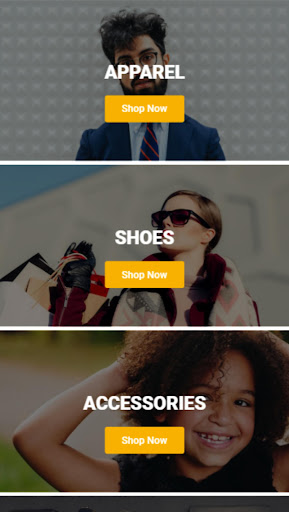 Chevron e-commerce Screen 3
