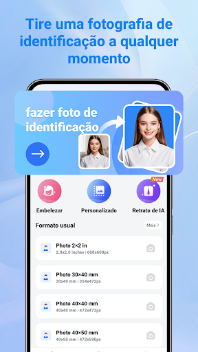 Visualização do aplicativo