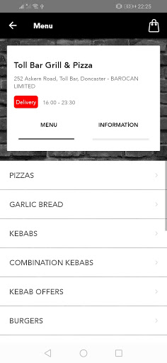 Toll Bar Grill & Pizza Screen 2