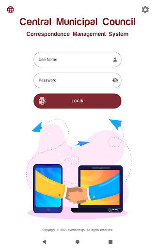 Android application CMC CTS screenshort