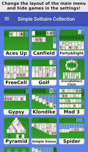 Solitaire Collection - Bunch of 16 Solitaire Games
