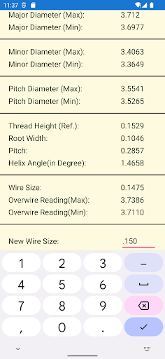 Stub Acme Buttress Threads Screen 2