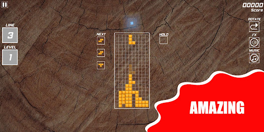 Wood Tetris: Classis Puzzle 0.1 APK + Мод (Unlimited money) за Android