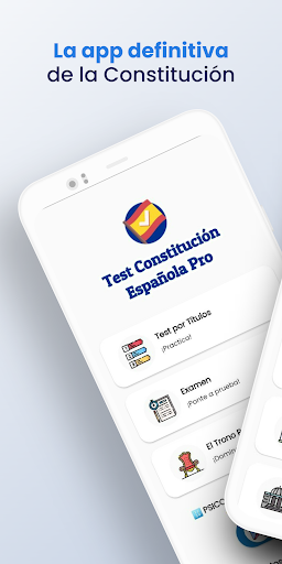 Android application Test Constitución Española Pro screenshort
