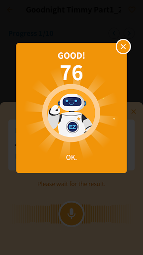 EZTalking AI English Learning Screen 3