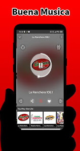 Screenshot 2 La Ranchera 106.1 Aguascalient android