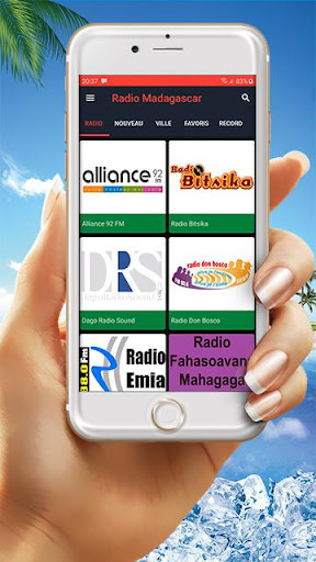 Android application Radio Madagascar screenshort