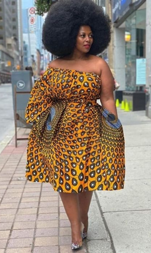 African Short Dresses