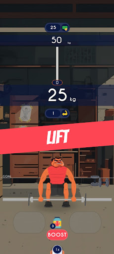 Android application Bench a Bunch screenshort