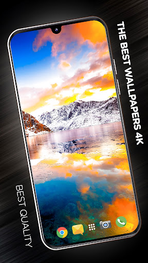 Android application Lakes Wallpapers in 4K screenshort
