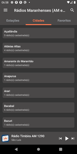 Rádios Maranhenses (AM e FM) Screen 2