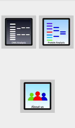Android application DNA2App - Sequence analyzer screenshort