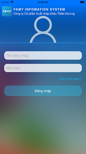 Android application FIS - Famy Information System screenshort