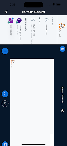Berceste Akademi Screen 2