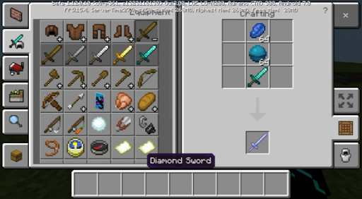 Swords of all elements mcpe
