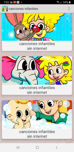 canciones infantiles sin internet