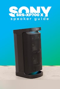 Sony SRS-XP700 Speaker Guide Unknown