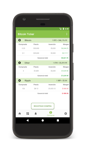Bitcoin Ticker Screen 3