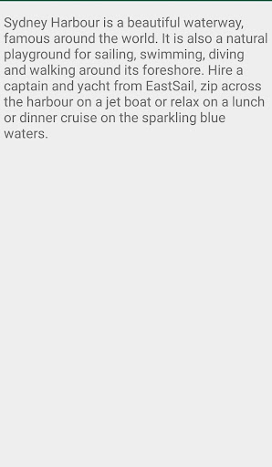 Sydney Harbor in Australia