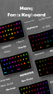 LED Keyboard: Colorful Backlit Capture d'écran