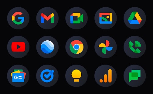 iPlum - Icon Pack (Round) Capture d'écran