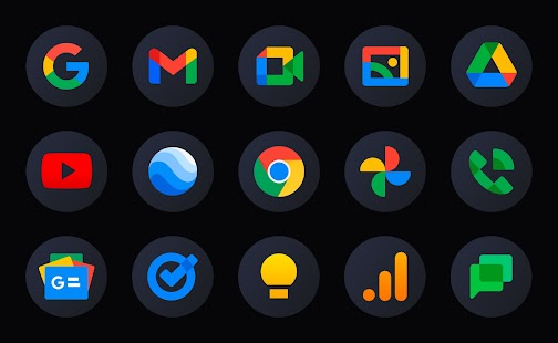 iPlum - Icon Pack (Round) Screenshot