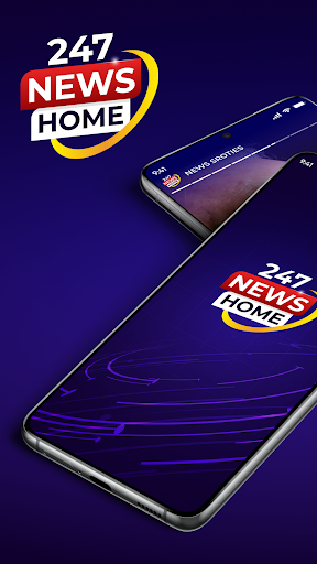 Android application Breaking News Home screenshort