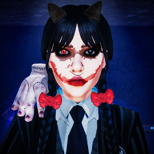 Wednesday Addams scary Game