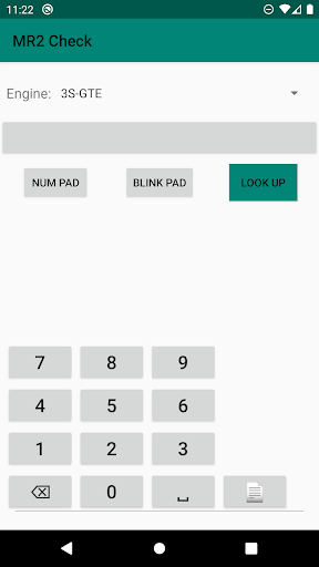 Android application MR2 Check screenshort