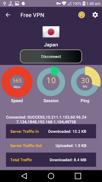 WhitehatVPN MOD APK v1.2.3 (Unlocked) - Jojoy