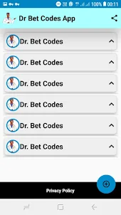 Dr Bet Codes App
