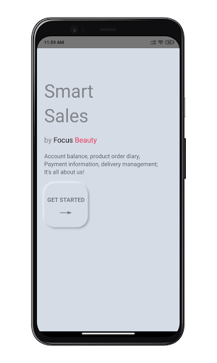 Android application Smart Sales screenshort