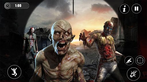 Code Triche Dead Shooting Target - Zombie Shooting Games Free APK MOD (Astuce) screenshots 2